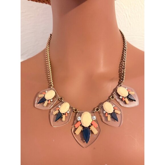 Jcrew Lucite Statement Necklace - Picture 5 of 6